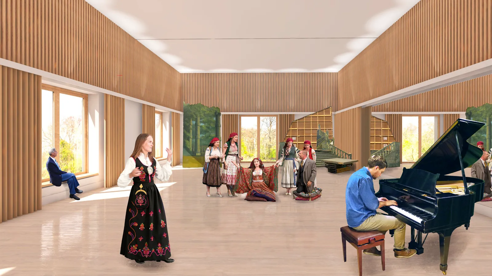 Nichols brown webber architects garsington opera chilterns