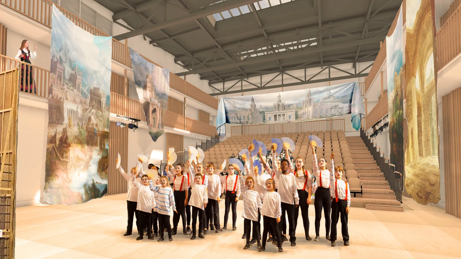 Nichols Brown Webber Architects Garsington Opera Rehearsal Architecture Chilterns Interior